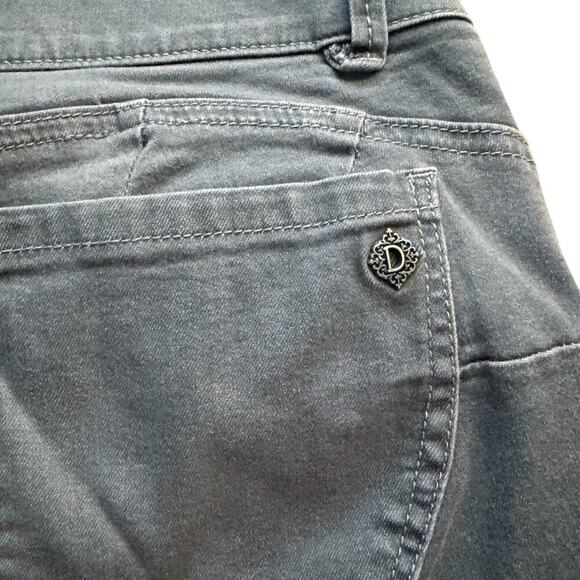 Democracy Pants Jeans Women's Sz 14 Gray AbSolution Skinny Ankle Ab Solution - Picture 11 of 13